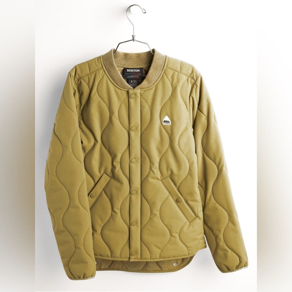 Burton Olive Quilted Jacket